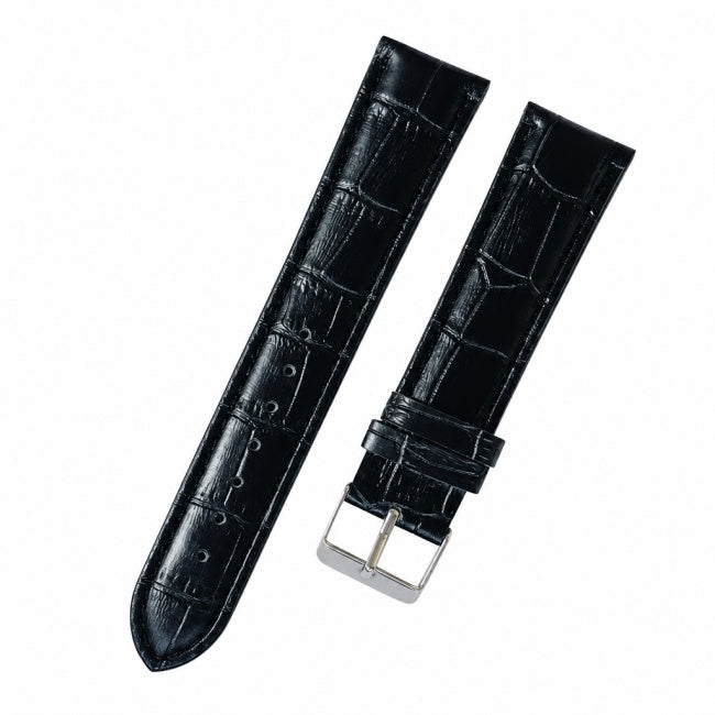 Black leather strap