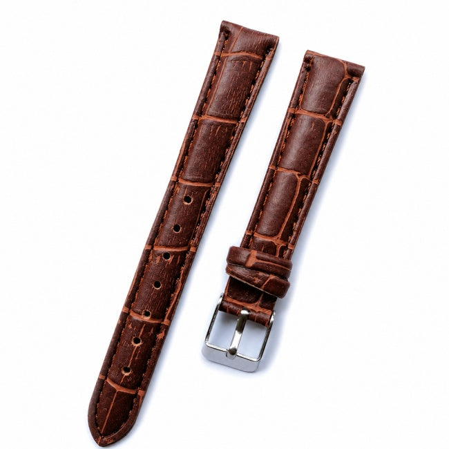 Brown leather strap