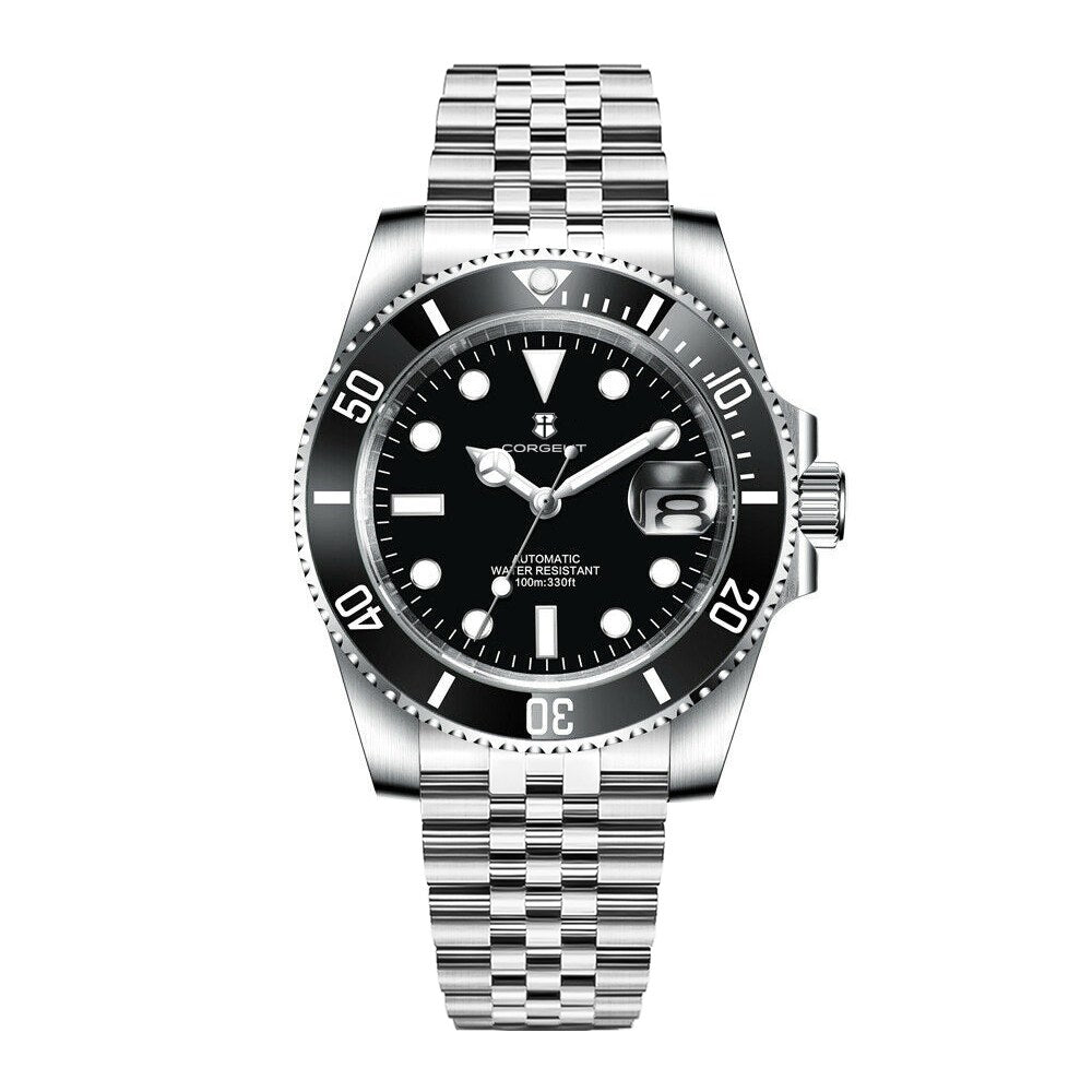 Corgeut 6001G Jubilee Automatic Watch - front view