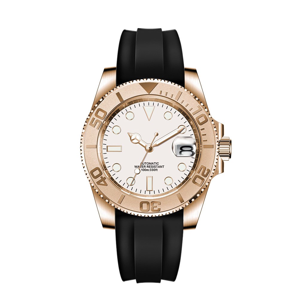 Corgeut 6001G Rubber Automatic Watch - view 7