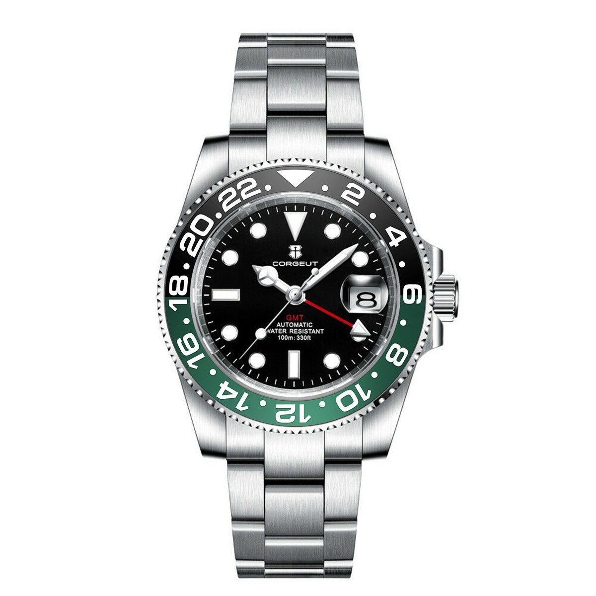 Corgeut 6001G Steel Bracelet Automatic Watch - view 6
