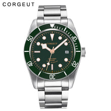 Corgeut 6009 Vintage Diver Automatic Watch - front view