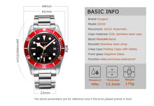 Corgeut 6009 Vintage Diver Automatic Watch - view 5