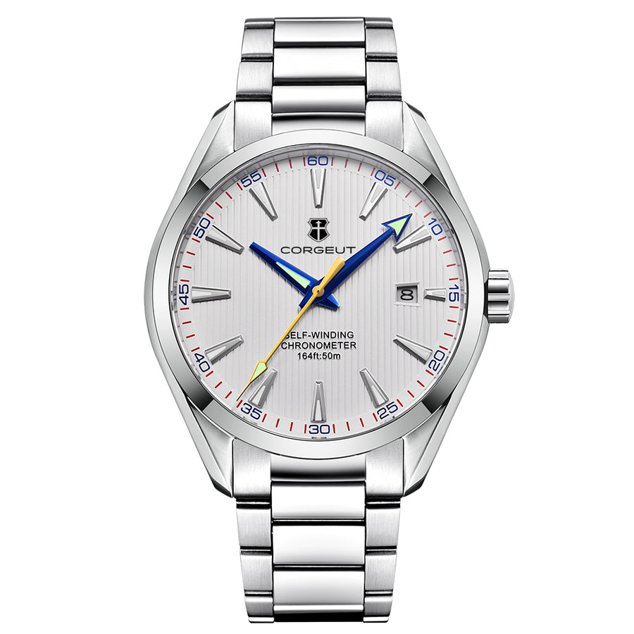 Corgeut 6010 Leather Automatic Watch