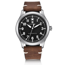 Corgeut 6011 Slim Automatic Watch - front view