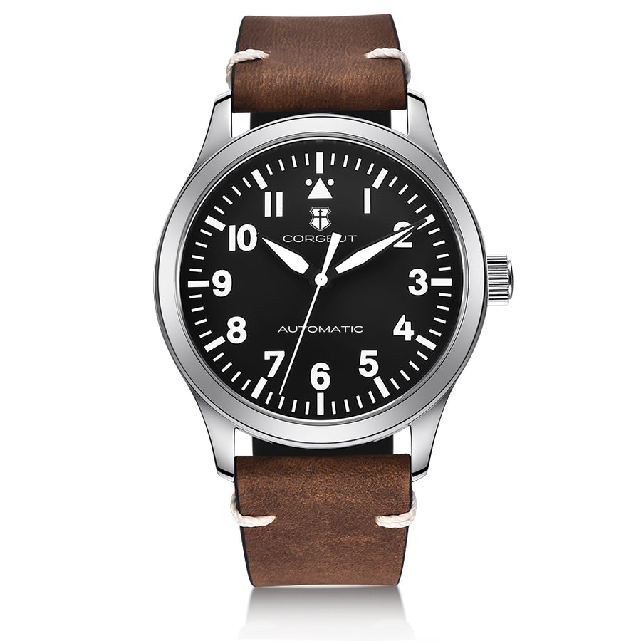 Corgeut 6011 Leather Automatic Watch