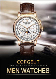 Corgeut 6016 Multifunction Automatic Watch - view 13