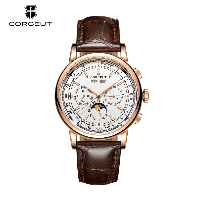 Corgeut 6016 Multifunction Automatic Watch - view 4