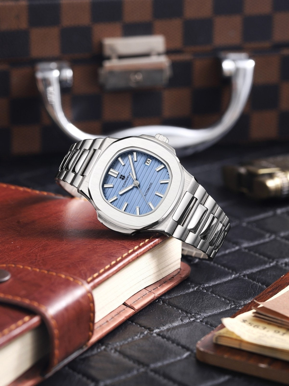 Corgeut 6017 Slim Diver Automatic Watch - view 15