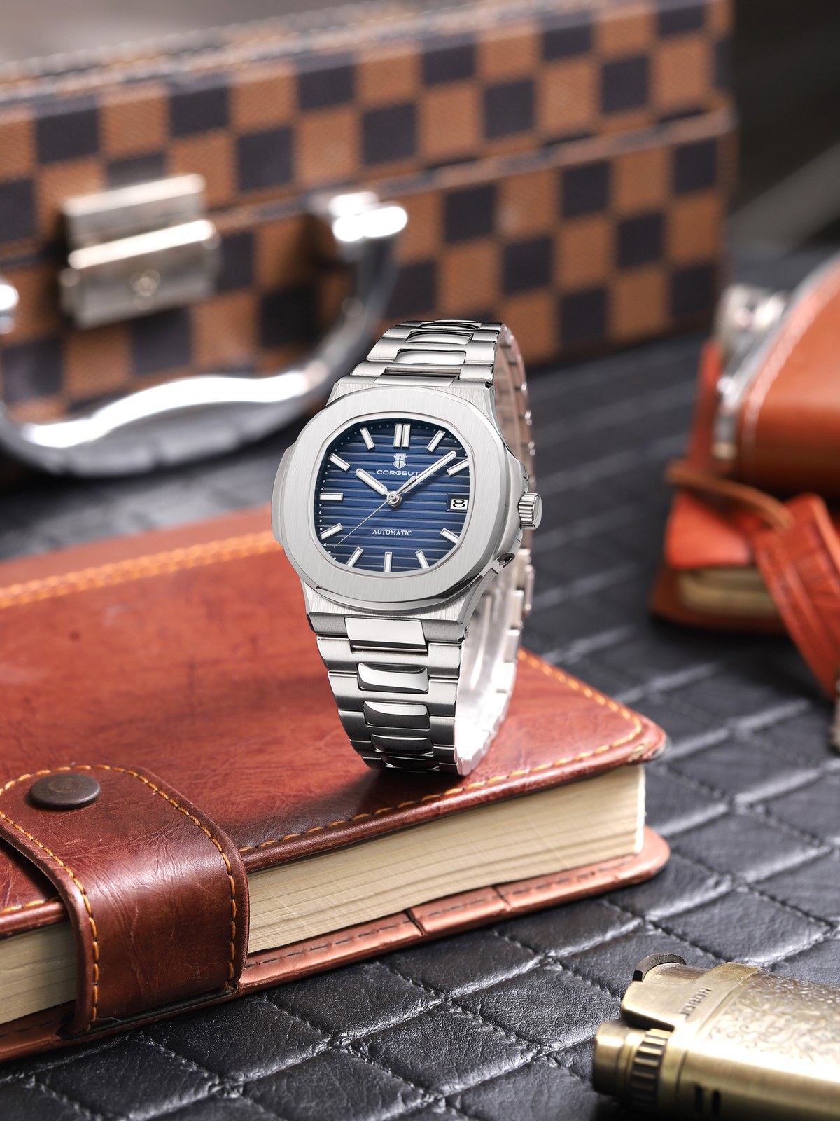 Corgeut 6017 Slim Diver Automatic Watch - view 16