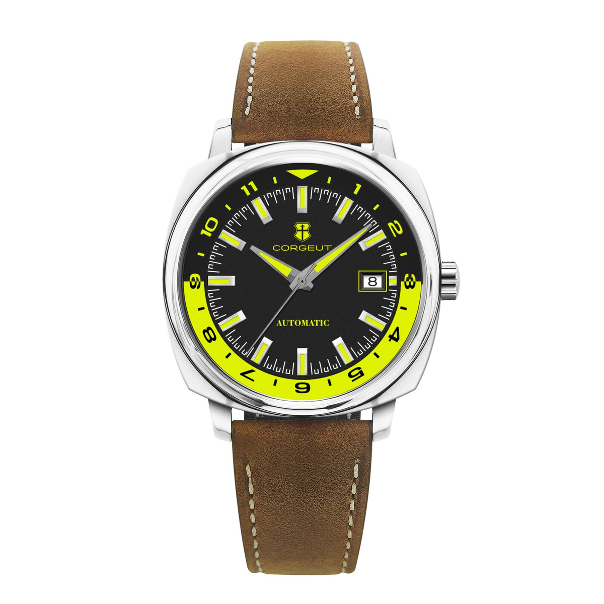 Corgeut 6018 Cushion Automatic Watch - view 3