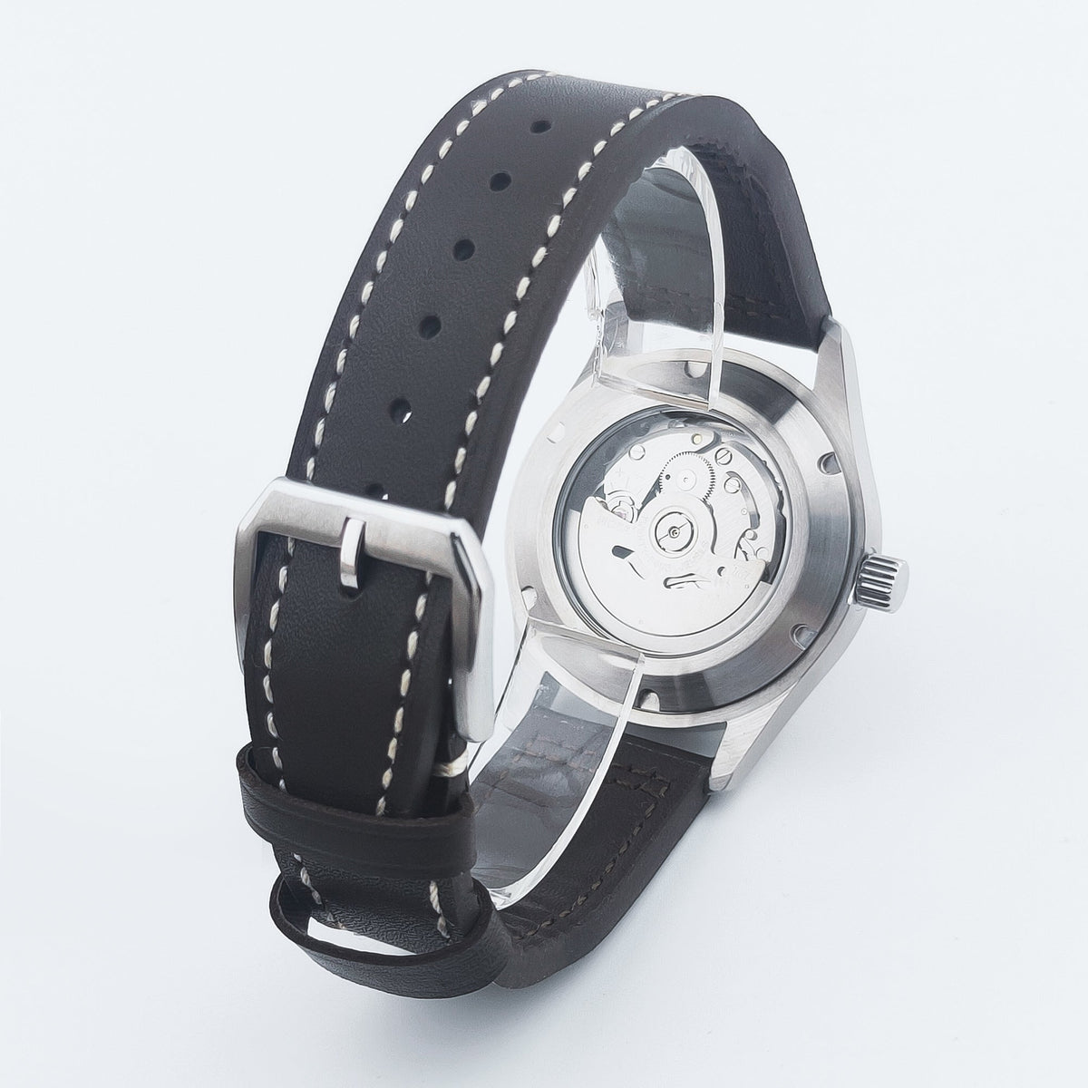 Corgeut 6026 Bronze Leather Automatic Watch