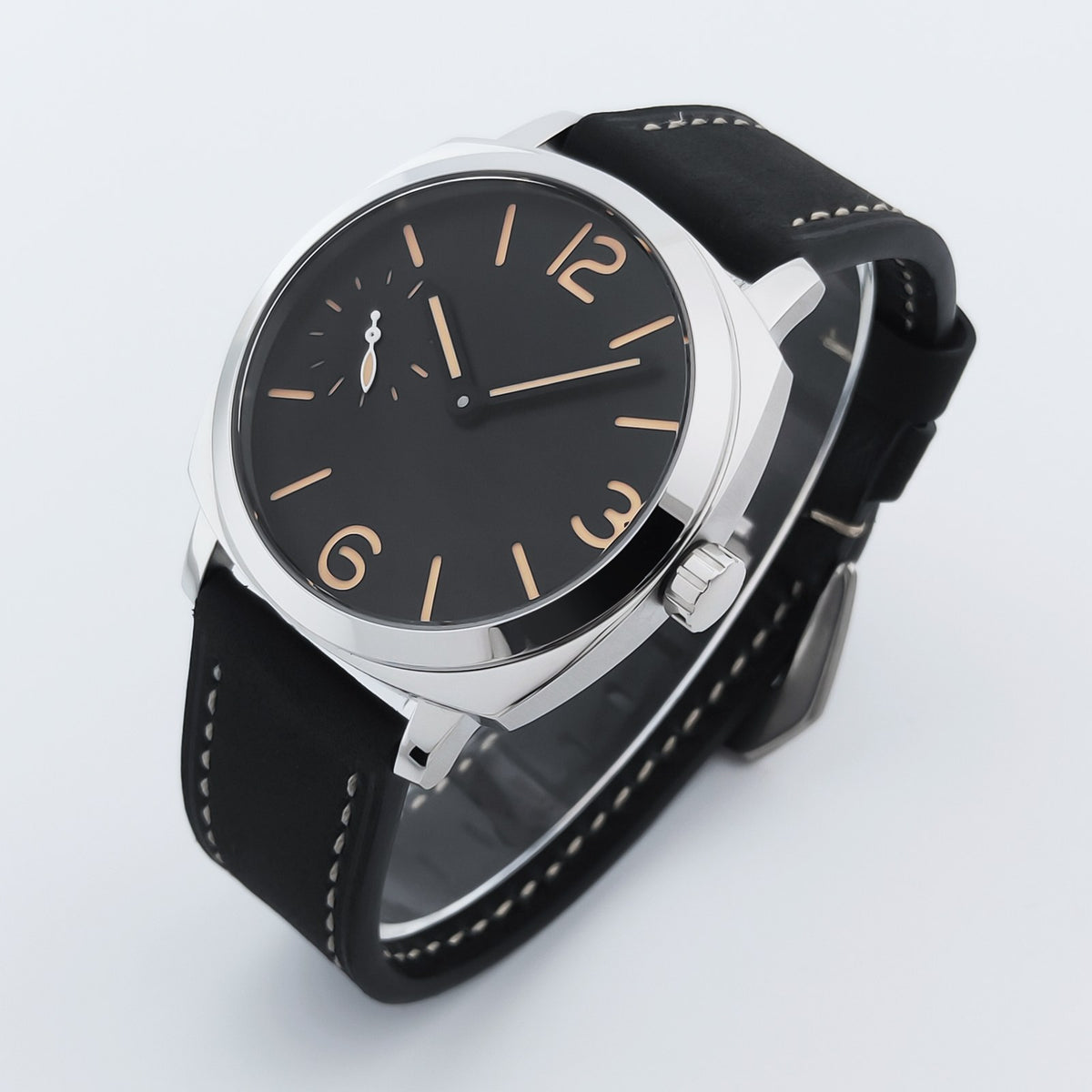 Corgeut 6029 Cushion Small Seconds Hand-Wound Mechanical Watch - view 16