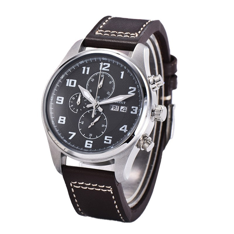 Corgeut 9003 Chronograph Quartz Watch - view 10