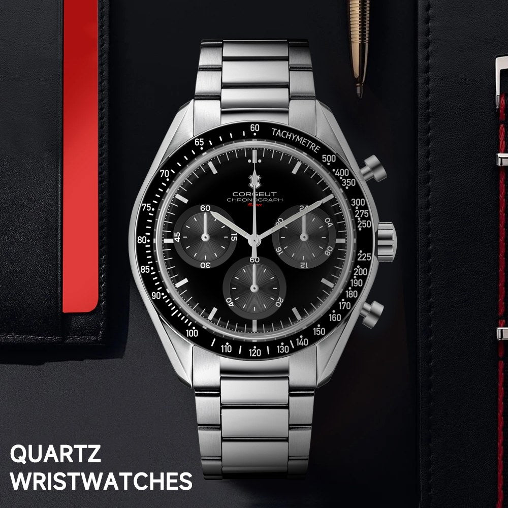 Corgeut 9005 Chronograph Quartz Watch - view 9