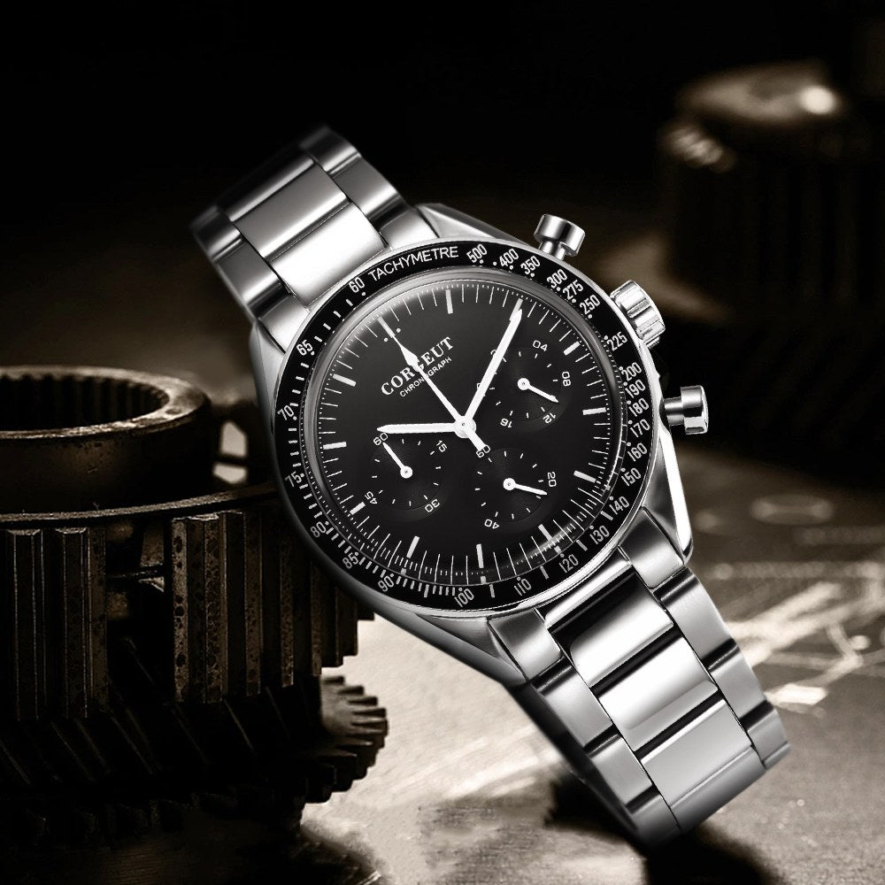 Corgeut 9005 Chronograph Quartz Watch - view 20