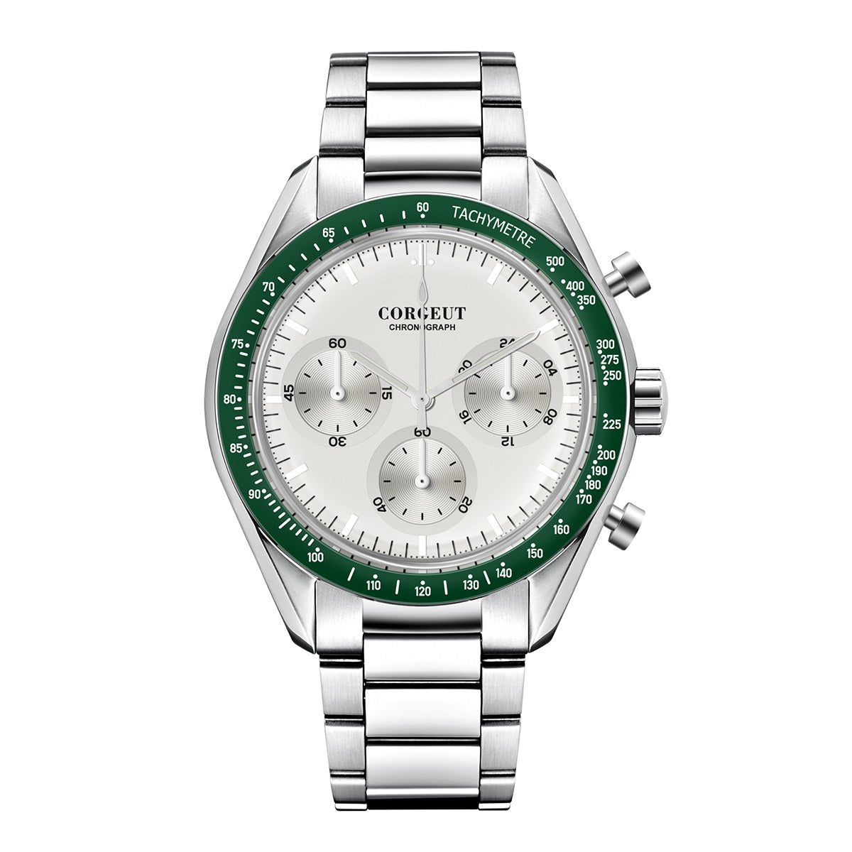 Corgeut 9005 Chronograph Quartz Watch - view 6