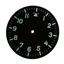 Luminous dial, Arabic numeral hour markers