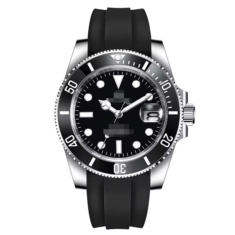Corgeut 6001G Steel Leather Automatic Watch