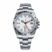 Corgeut 6001G Steel Steel Bracelet Automatic Watch