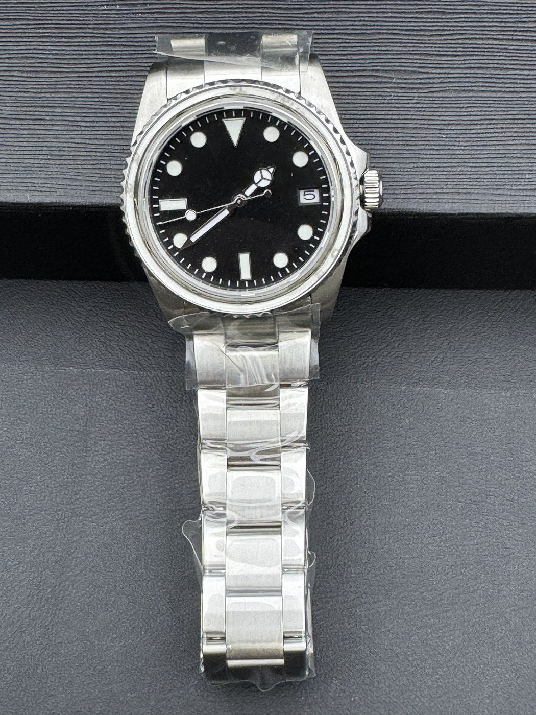 Corgeut 6001L Steel Leather Automatic Watch