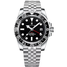 Corgeut 6001L Steel Leather Automatic Watch