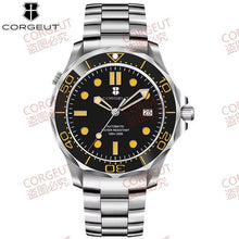 Corgeut 6008 Steel Steel Bracelet Automatic Watch