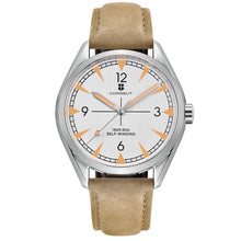 Corgeut 6010 Sandblasted Matte Leather Automatic Watch