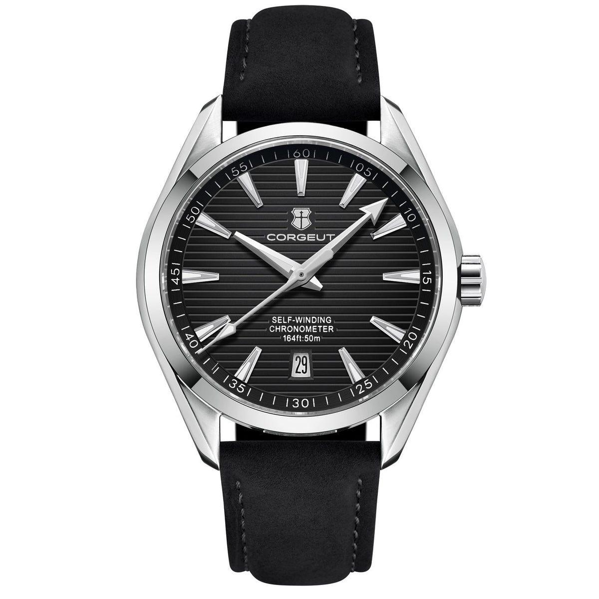 Corgeut 6010 Polished Leather Automatic