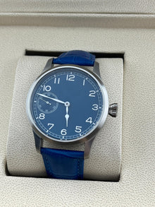 Corgeut 6022 Steel Leather Hand-Wound Watch