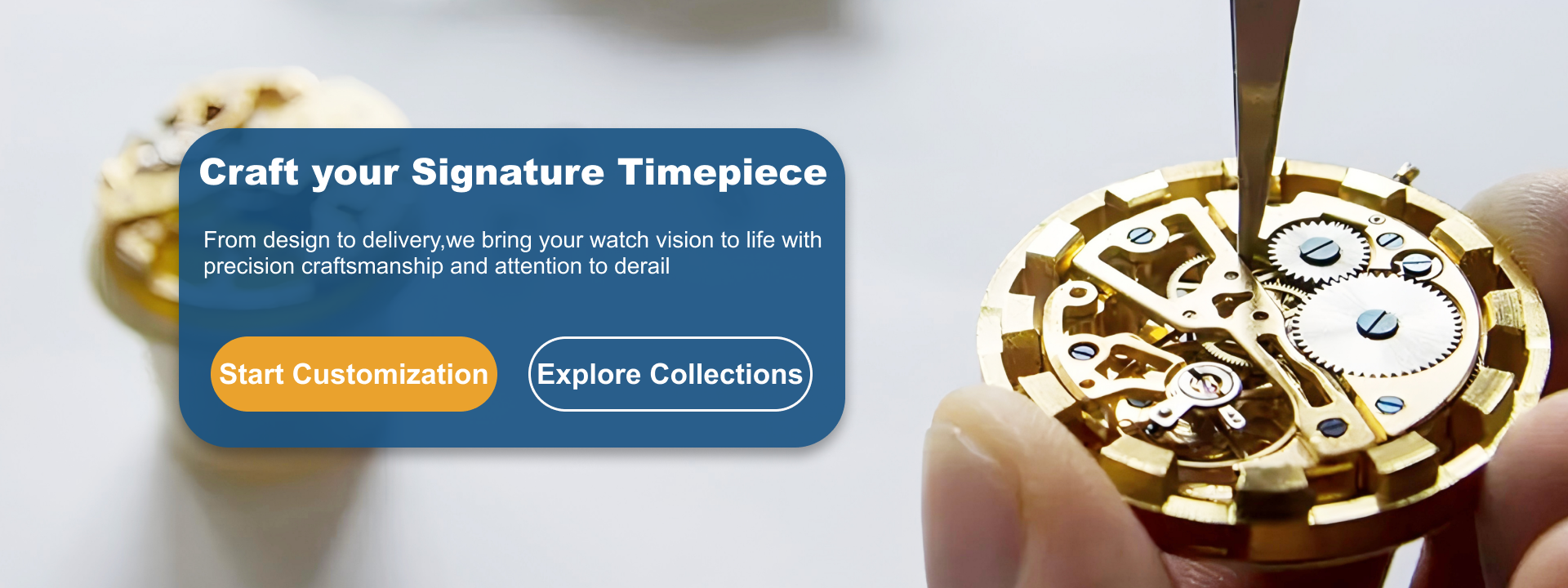 Craft your Signature Timepiece